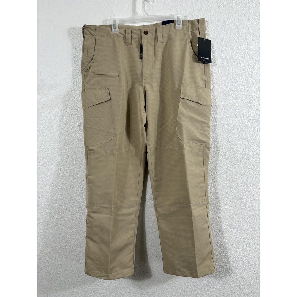 Propper EdgeTec Pants Womens 18 Short Khaki Ripstop Cargo Inseam 30